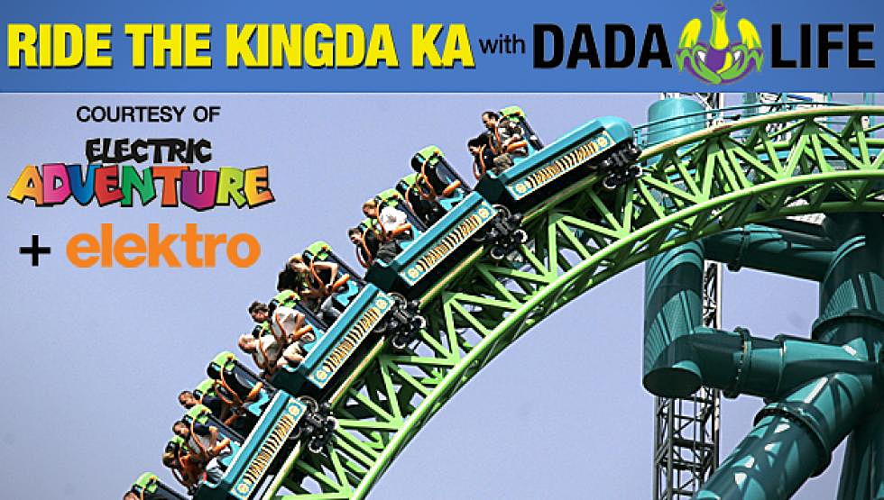 Electric Adventure x elektro Present: Ride the Kingda Ka w/ Dada Life Contest