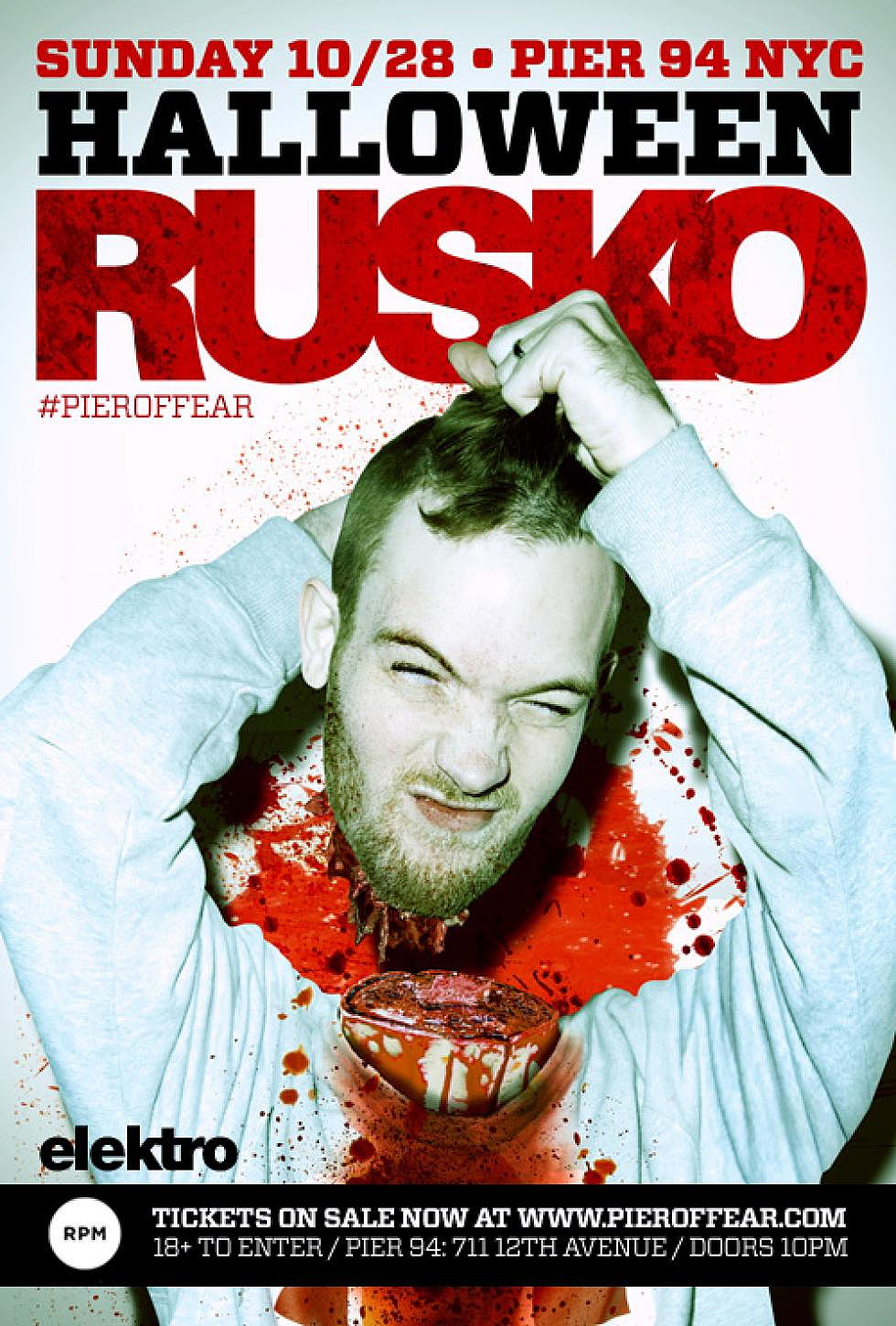 Spend Halloween with Rusko at Pier 94 + Discount Code