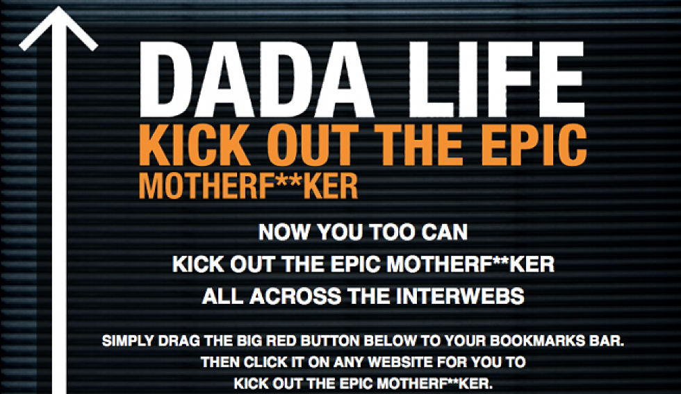 Lame website? Kick Out the Epic Motherf**ker via a bookmarklet