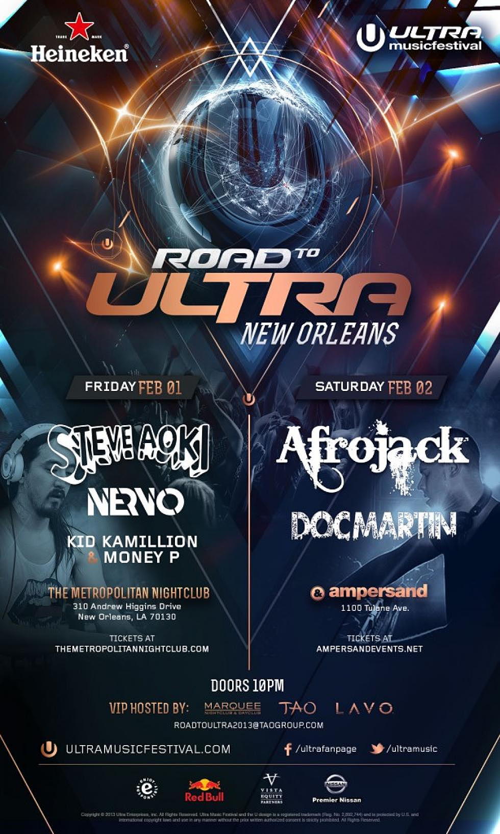 elektro presents: Win tickets to Afrojack &#038; Steve Aoki shows in New Orleans for Super Bowl Weekend