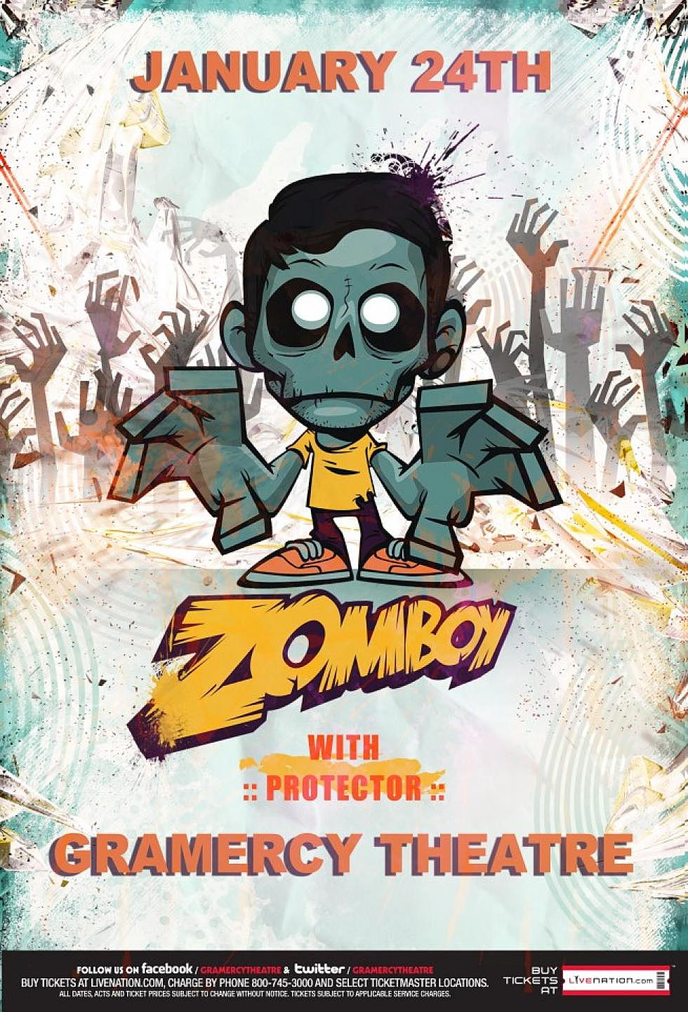 elektro presents: win Meet n Greet w/ Zomboy + 2 VIP Tickets to Gramercy on January 24th