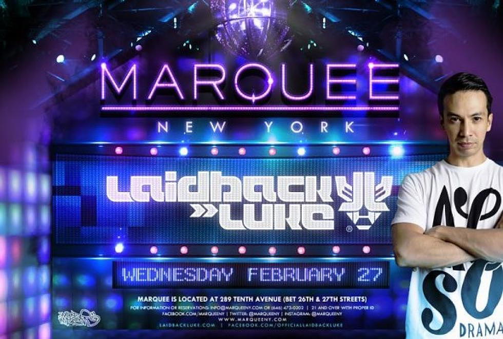 Laidback Luke @ Marquee NY Reviewed 2/27