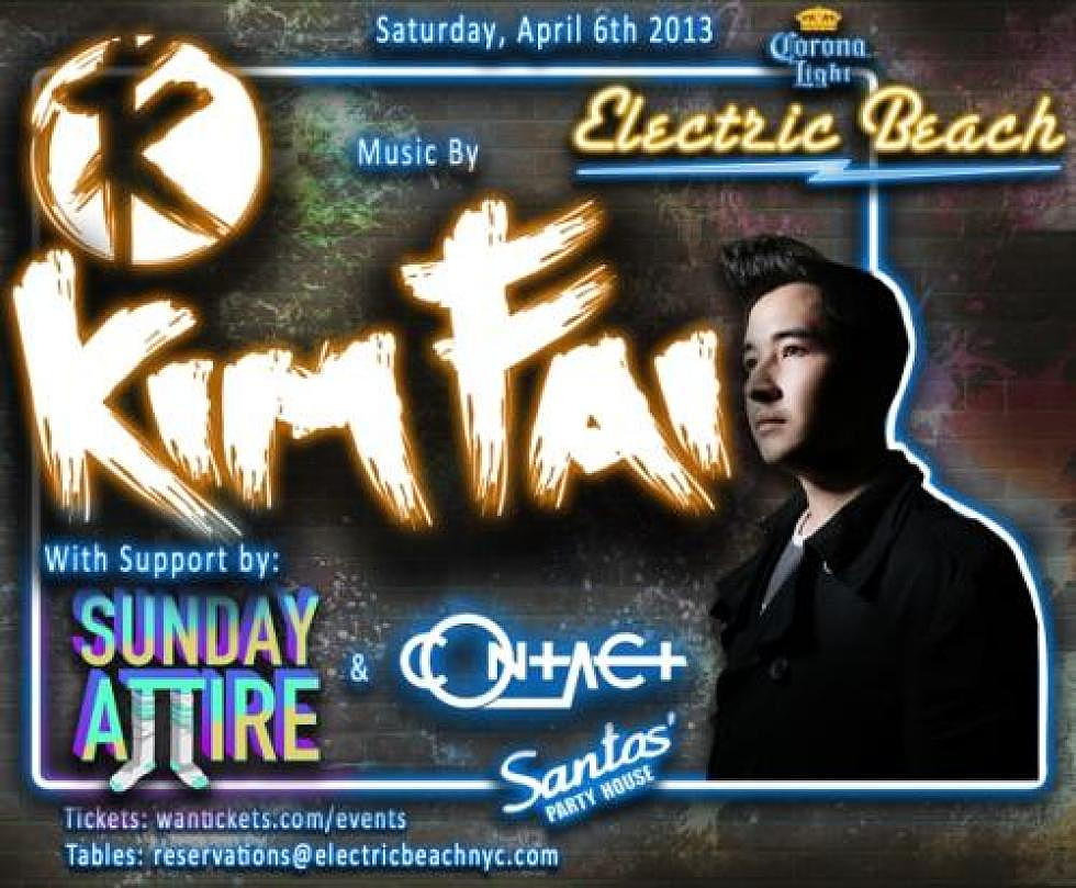 Electric Beach presents Kim Fai at Santos Party House 4/6 + Contest: Win a pair of tickets to the show!