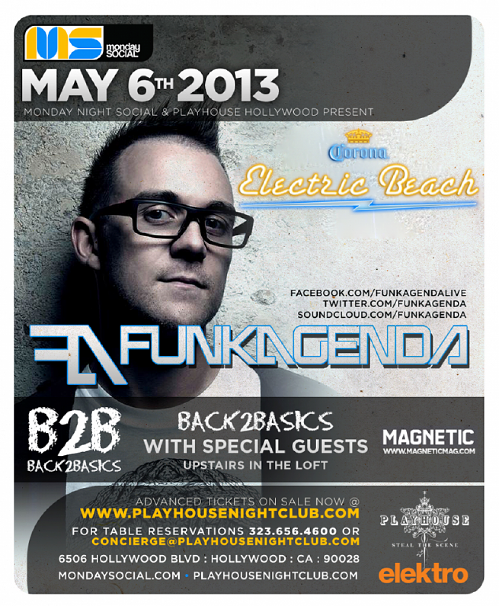 Funkagenda @ Corona&#8217;s Electric Beach at Playhouse Nightclub, LA 5/6
