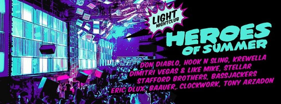 Daylight Beach Club &#038; LIGHT Nightclub present &#8220;Heroes Of Summer&#8221;