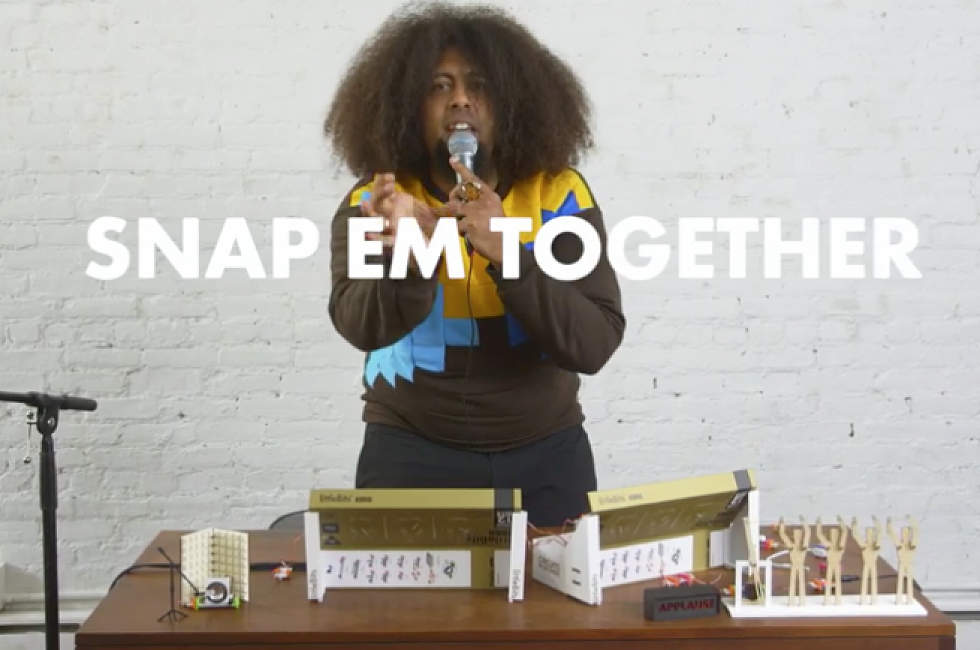 Oh SnAp! Reggie Watts &#038; LittleBits Synth Kit just changed the game