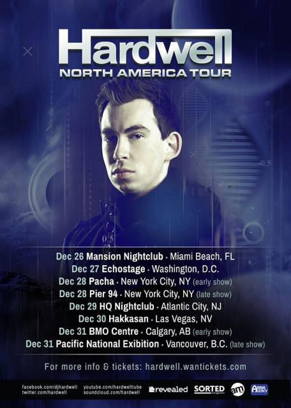 Hardwell Headed Off On North America Tour