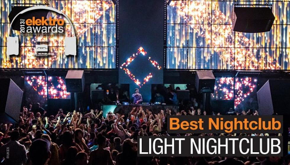 #elektroAwards Best Nightclub: LIGHT
