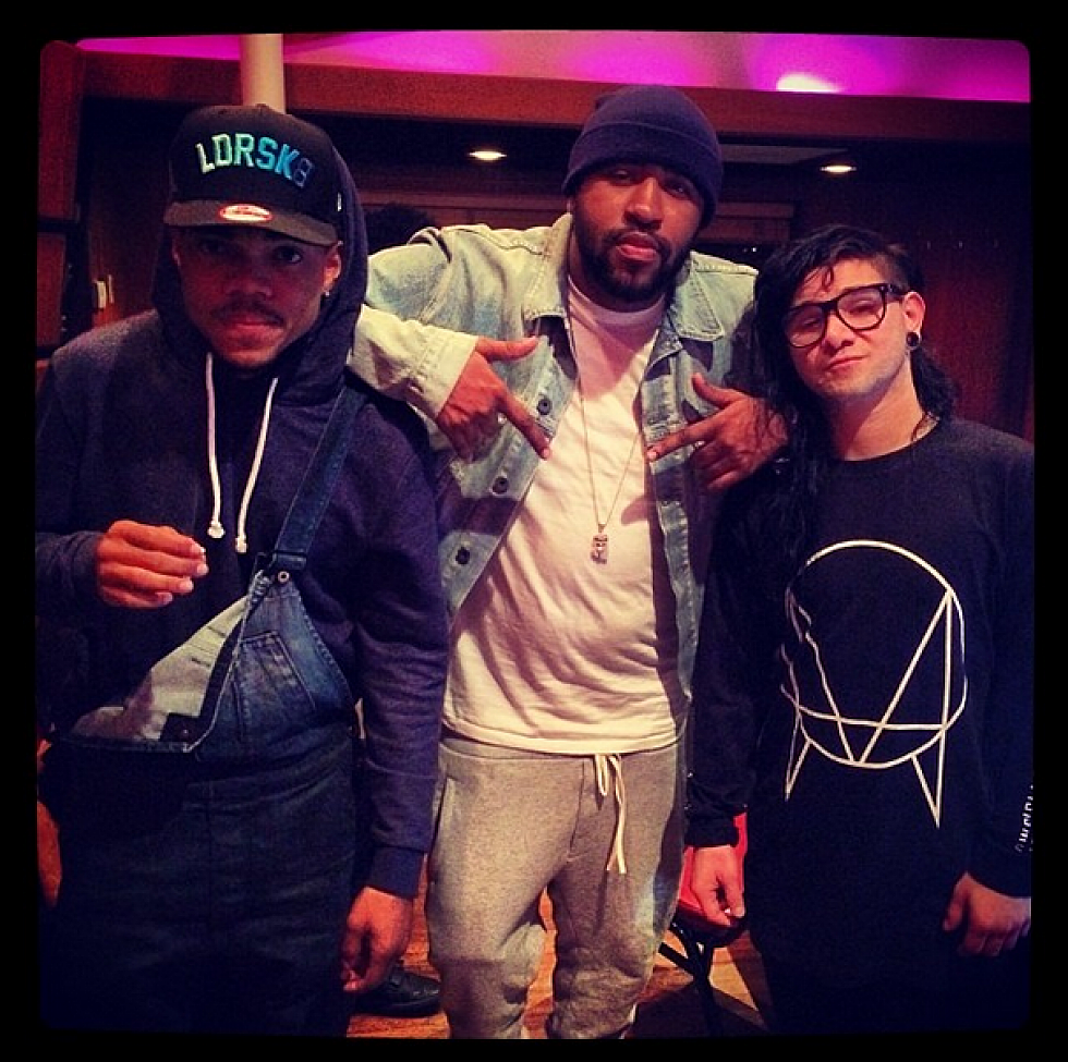 Skrillex Spotted In Studio With Chance The Rapper and Pop Production Superpower Mike Will Made It