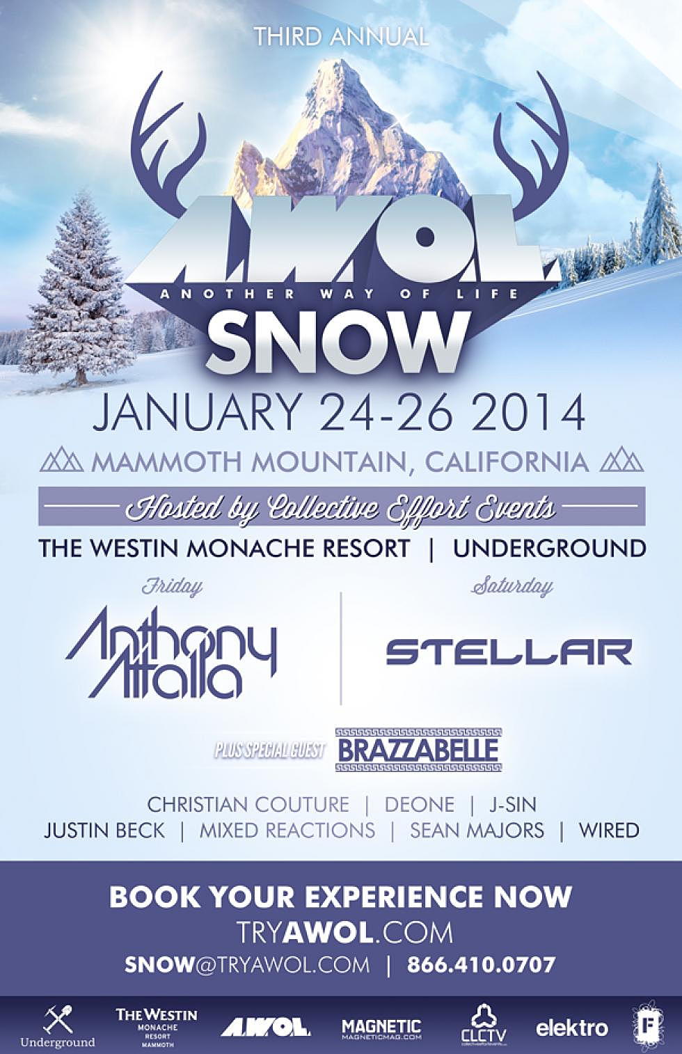 Anthony attalla &#038; Stellar hit the slopes at AWOL SNOW + Giveaway!