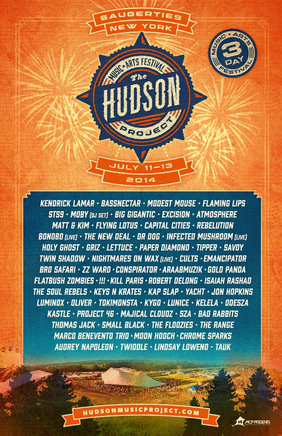 The Hudson Project 2014 announces first-round of lineup