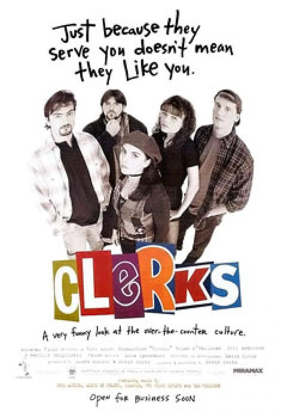 'Clerks' movie poster.