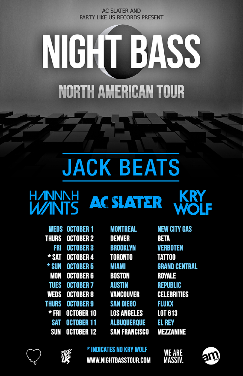 AC Slater&#8217;s Night Bass Takes Over North America &#8211; LA Preview