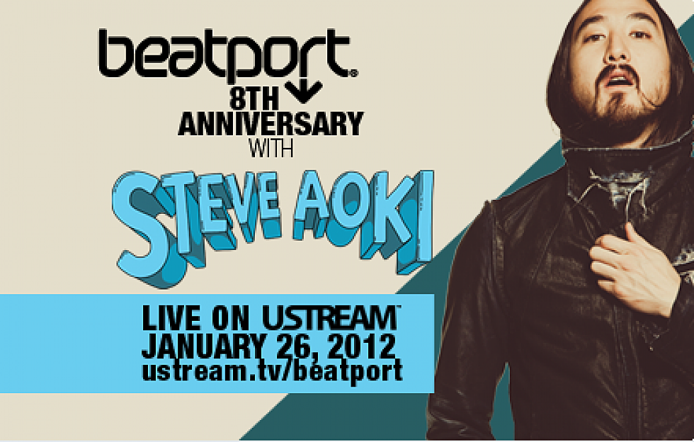 Tune in Thursday for Steve Aoki on Beatport Live