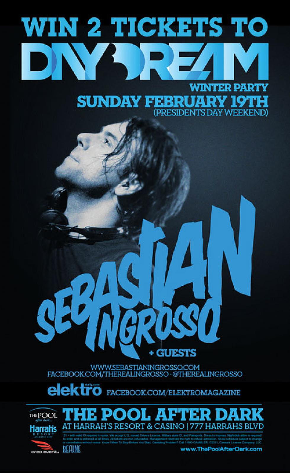 We&#8217;re Giving It Away: 2 Tickets to Daydream Winter Party w/ Sebastian Ingrosso!