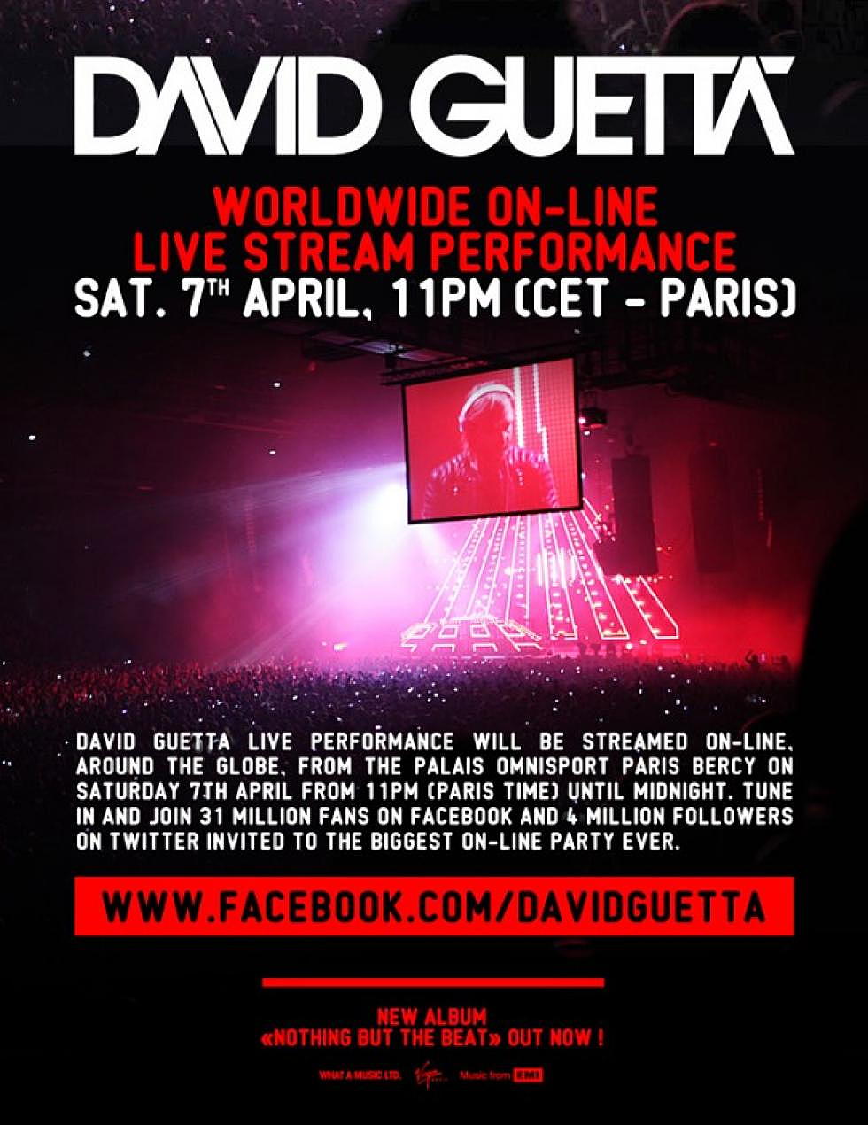 Tonight is David Guetta&#8217;s Night: Live Stream Paris Performance!