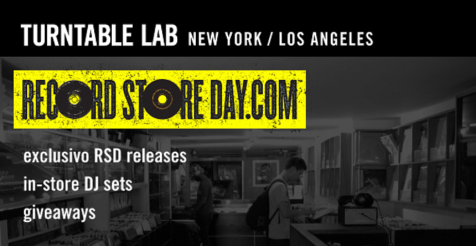 Celebrate Record Store Day Today at Turntable Lab NY/LA