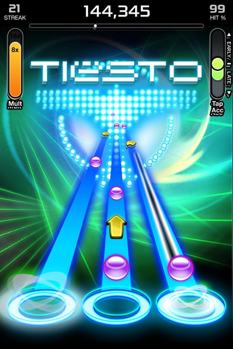 Tiësto Teams up with Tap Tap Revenge