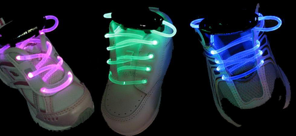 Festival Fashion: Light Up Shoe Laces