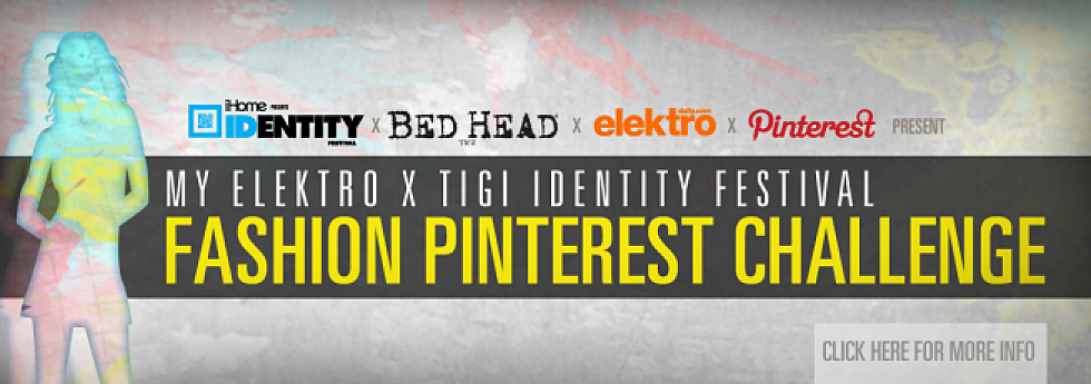 My Elektro X TIGI Identity Festival Fashion Pinterest Challenge