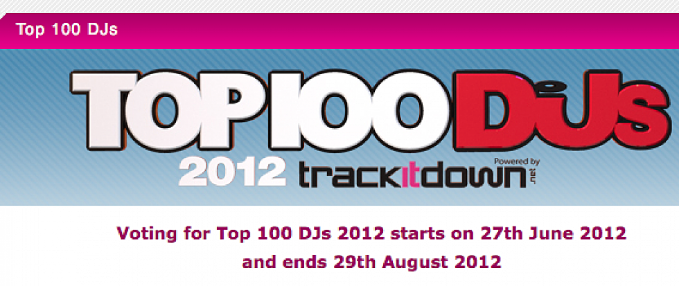 Voting has opened for DJ Mag Top 100