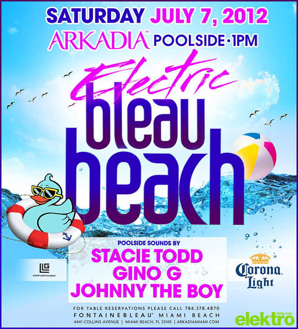 Electric Beach @ Electric Bleau Beach July 7th + Contest to win tons of Prizes