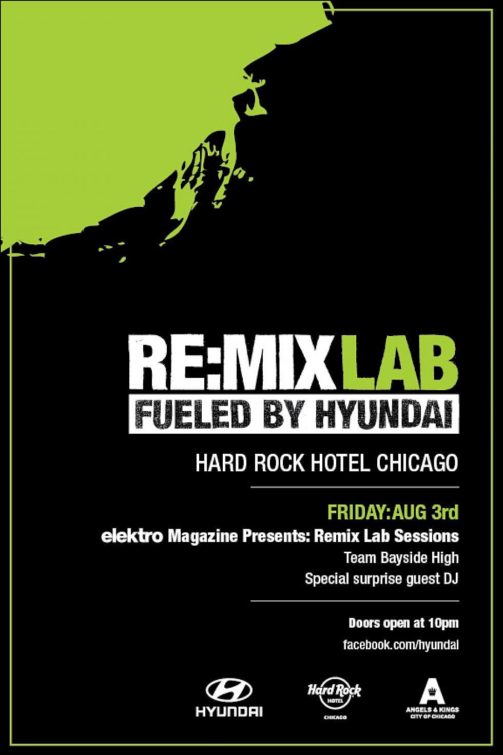 elektro Magazine Presents: RE:MIX Lab Sessions at the Hard Rock Hotel August 3rd