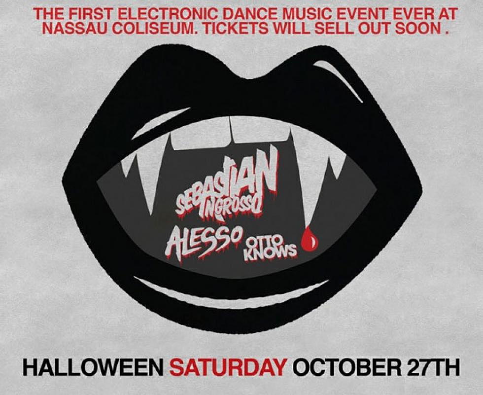 All Mixed Up on Halloween with Sebastian Ingrosso, Alesso and Otto Knows at Pier 94 &#038; Nassau Coliseum