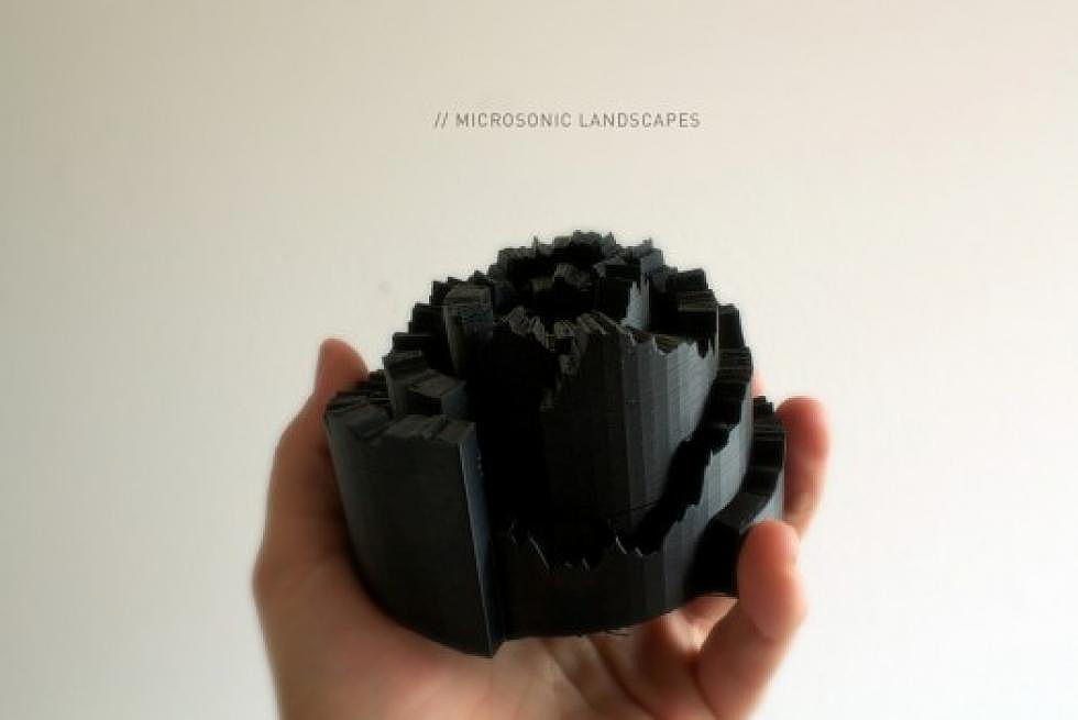 Microsonic Landscapes, the visualization of soundwaves