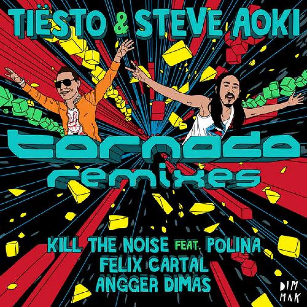 Tiesto &#038; Steve Aoki &#8220;Tornado&#8221; Remix Package Out Now