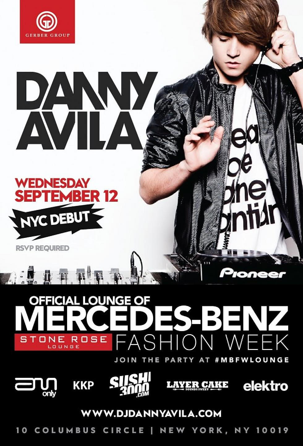 Quickie with a DJ Mercedes-Benz Fashion Week Edition: Danny Avila
