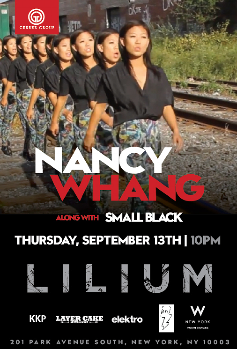 mercedes-benz fashion week: Nancy Whang with Small Black at Lilium