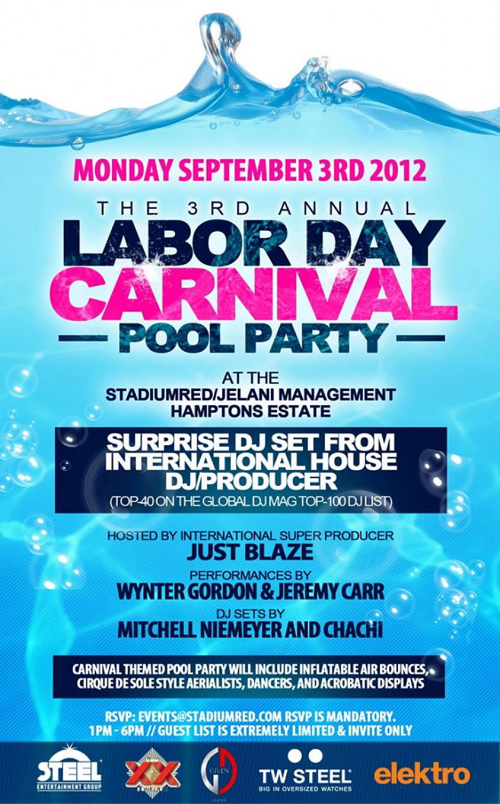 Labor Day Carnival Pool Party