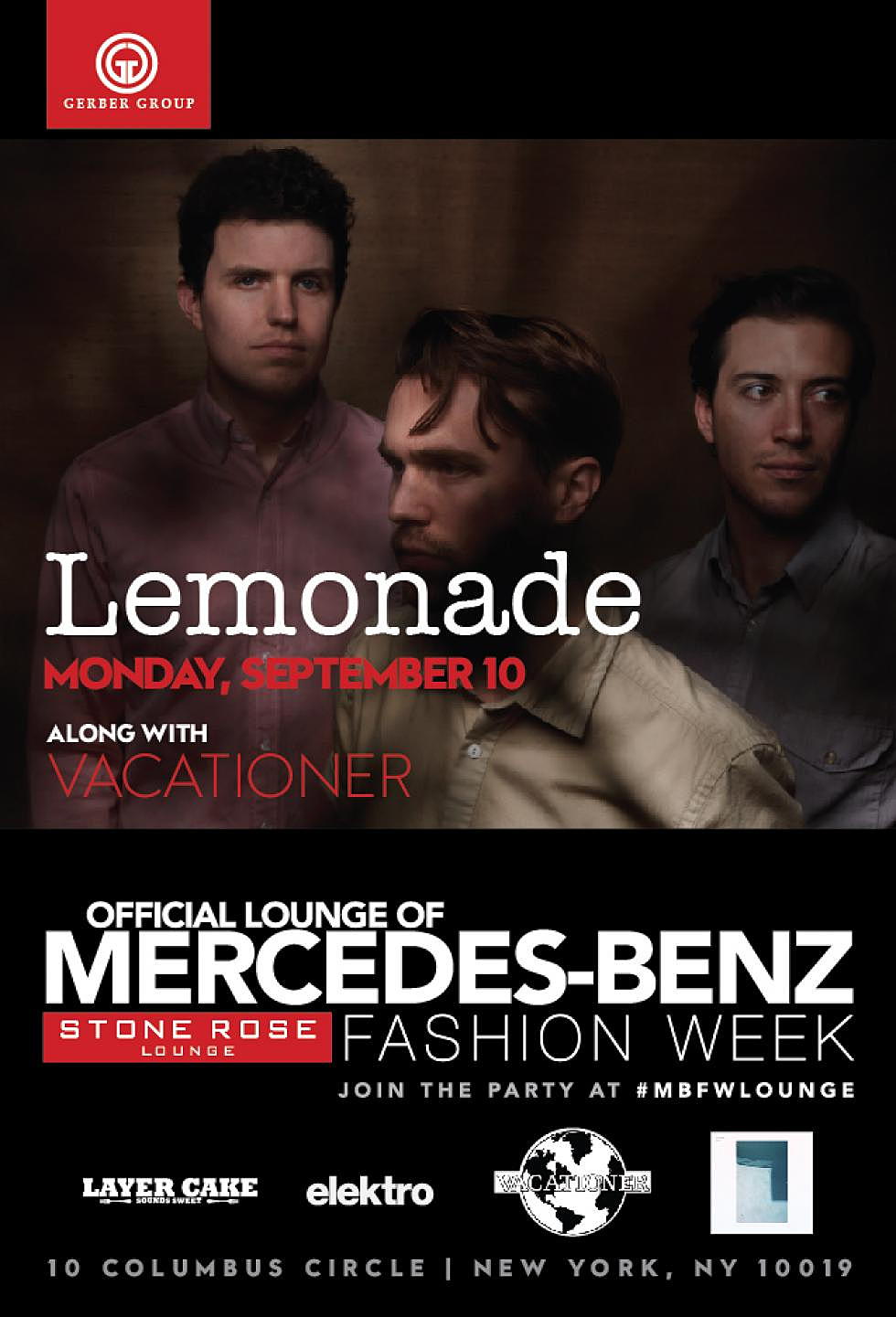Quickie with a DJ Mercedes-Benz Fashion Week Edition: Lemonade