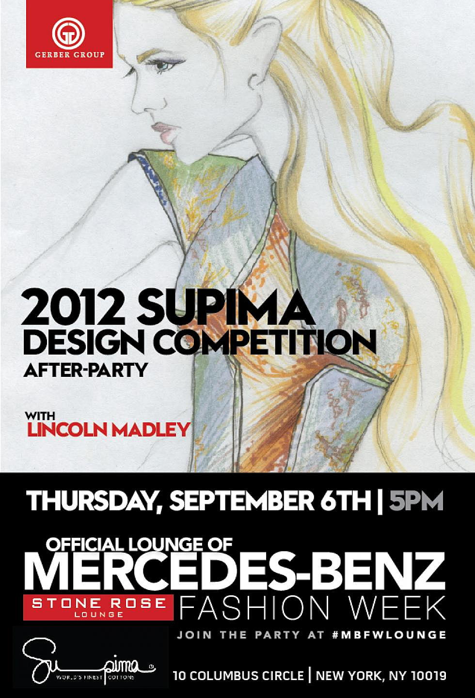 mercedes-benz fashion week: 2012 Supima Design Competition After-Party w/ Lincoln Madley