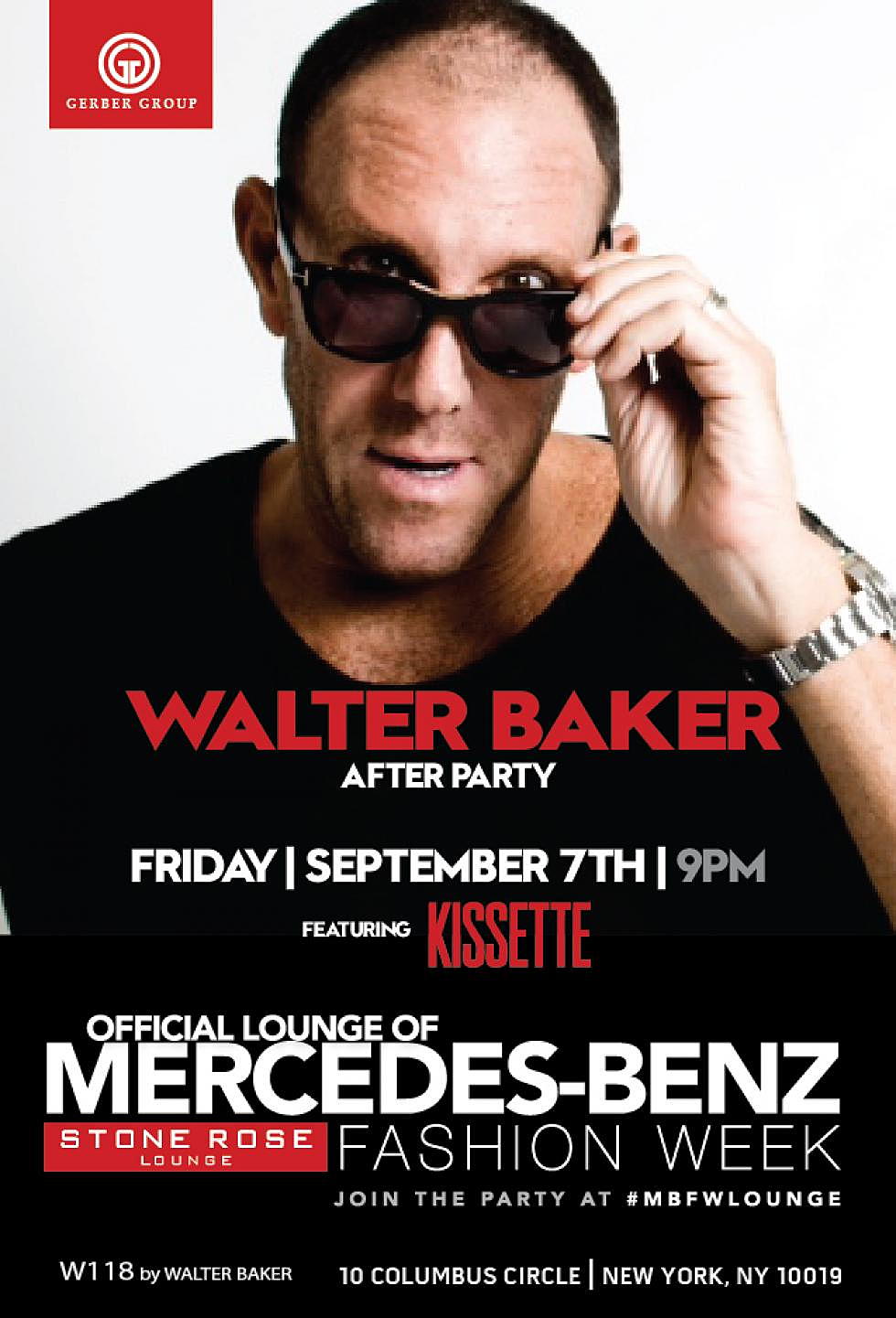 mercedes-benz fashion week at the Official Lounge Stone Rose: Walter Baker Afterparty w/ Kissette &#038; B-ROC Of The Knocks