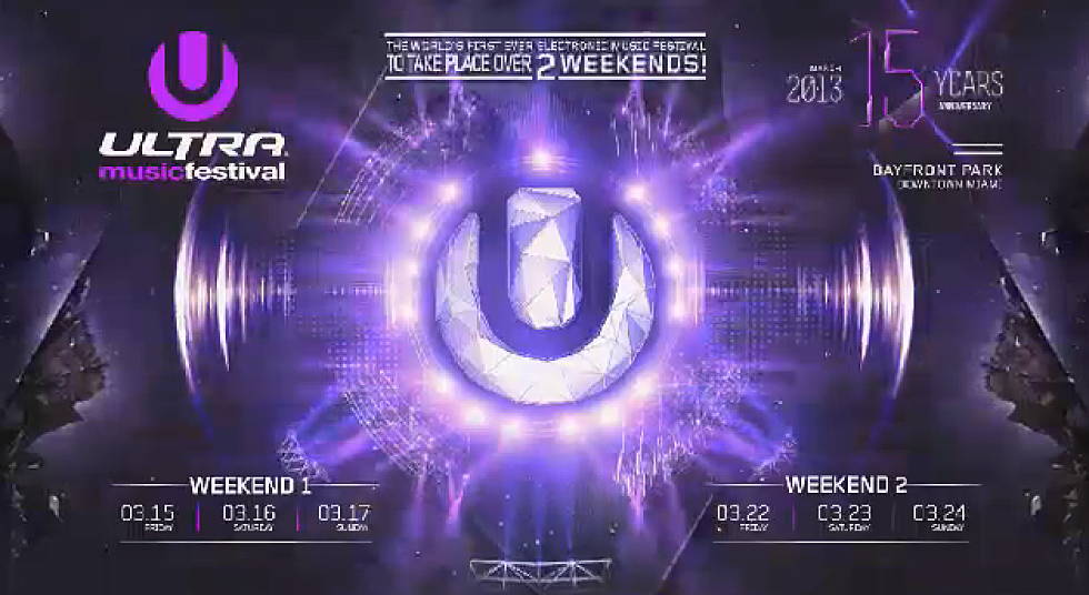 Ultra Music Festival to take place over 2 Weekends