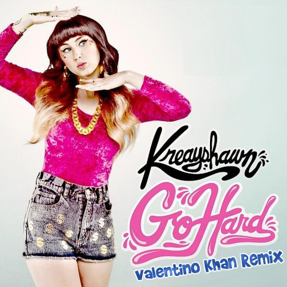 Kreayshawn &#8220;Go Hard&#8221; Valentino Khan Remix