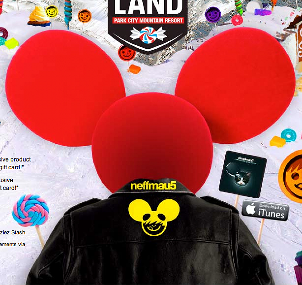 Win a Trip to Shred with Deadmau5 at NEFF LAND Park City Mountain Resort