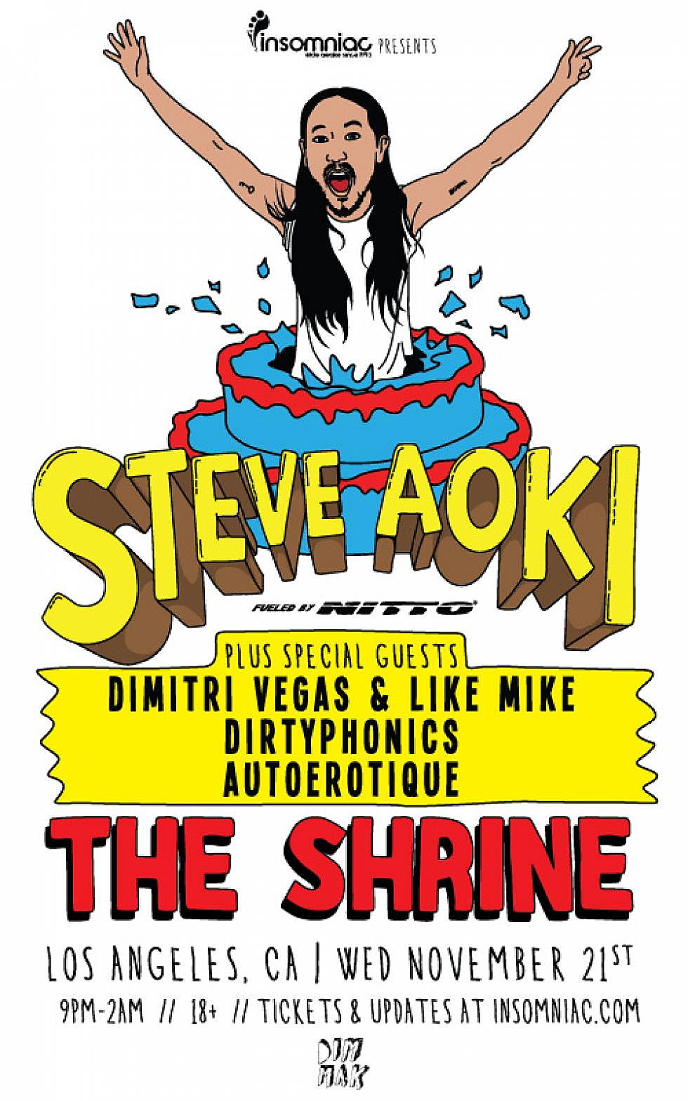 elektro presents: Win tickets to Steve Aoki&#8217;s BIG show in Los Angeles at The Shrine + Prize Pack