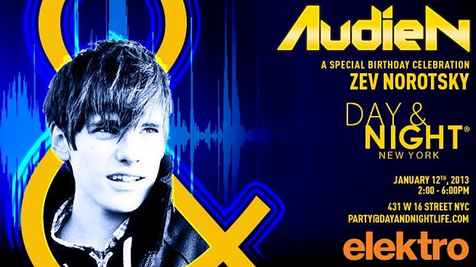 elektro presents: HIGH VOLTAGE @daynandnightlife ft. AUDIEN along with special birthday celebration for Zev Norotsky