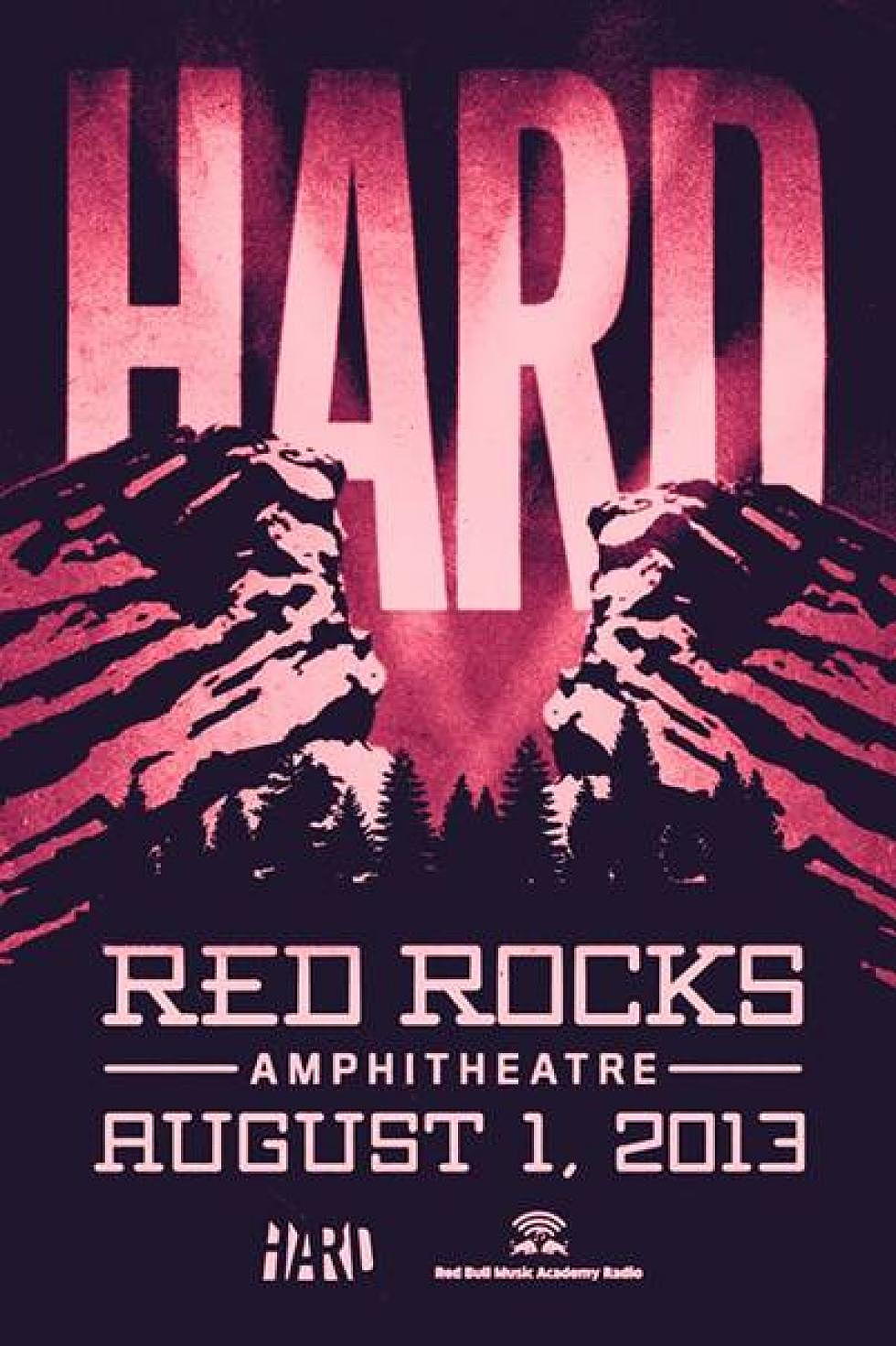 HARD Red Rocks Announced