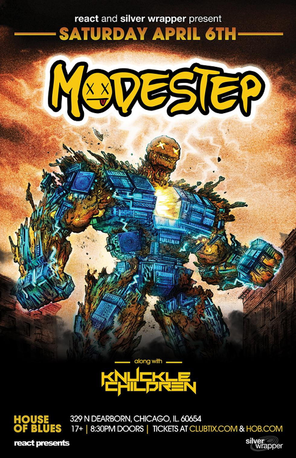 Modestep at House of Blues Chicago April 6th