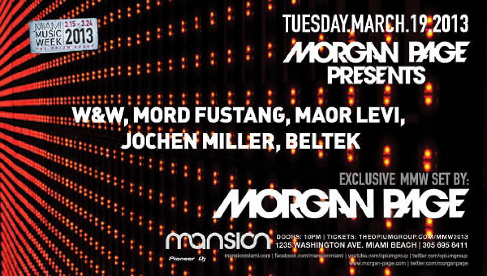 Morgan Page Presents at Mansion March 19th
