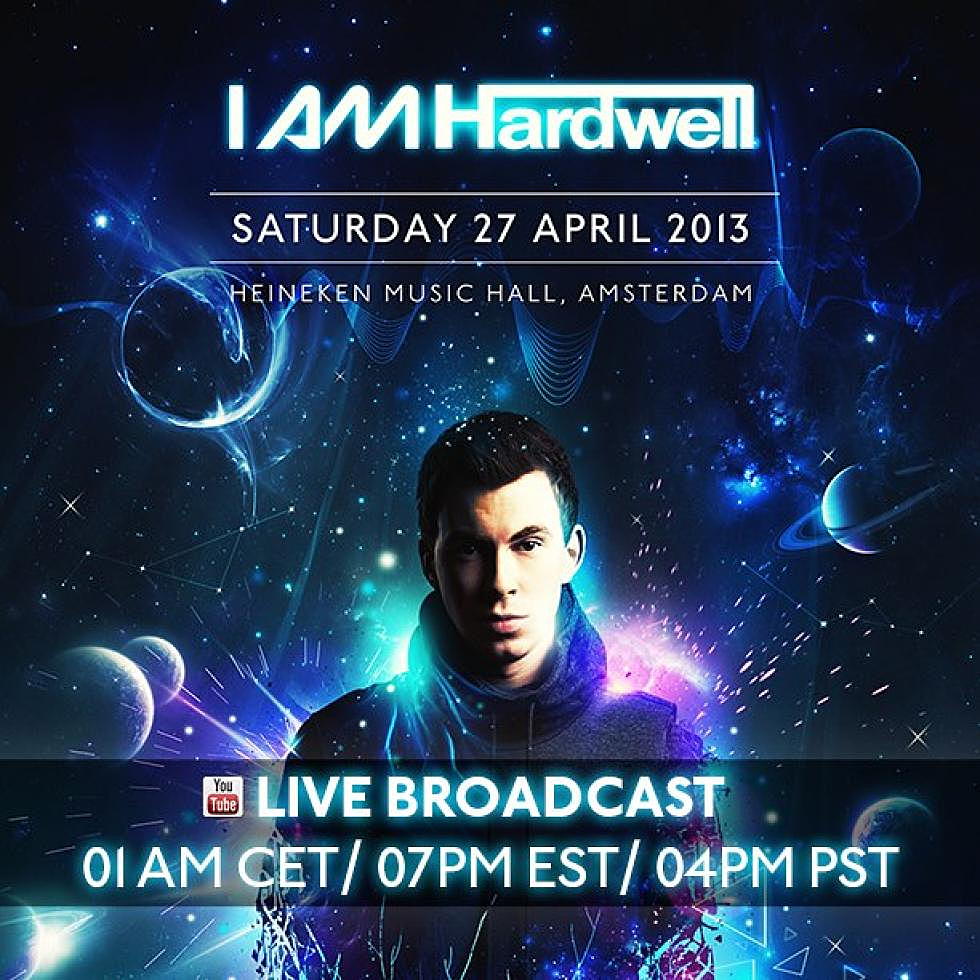 Hardwell kicks off I AM HARDWELL Tour with Live Stream Tonight
