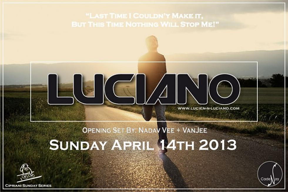 Luciano @ Cipriani 42nd Street 4/14