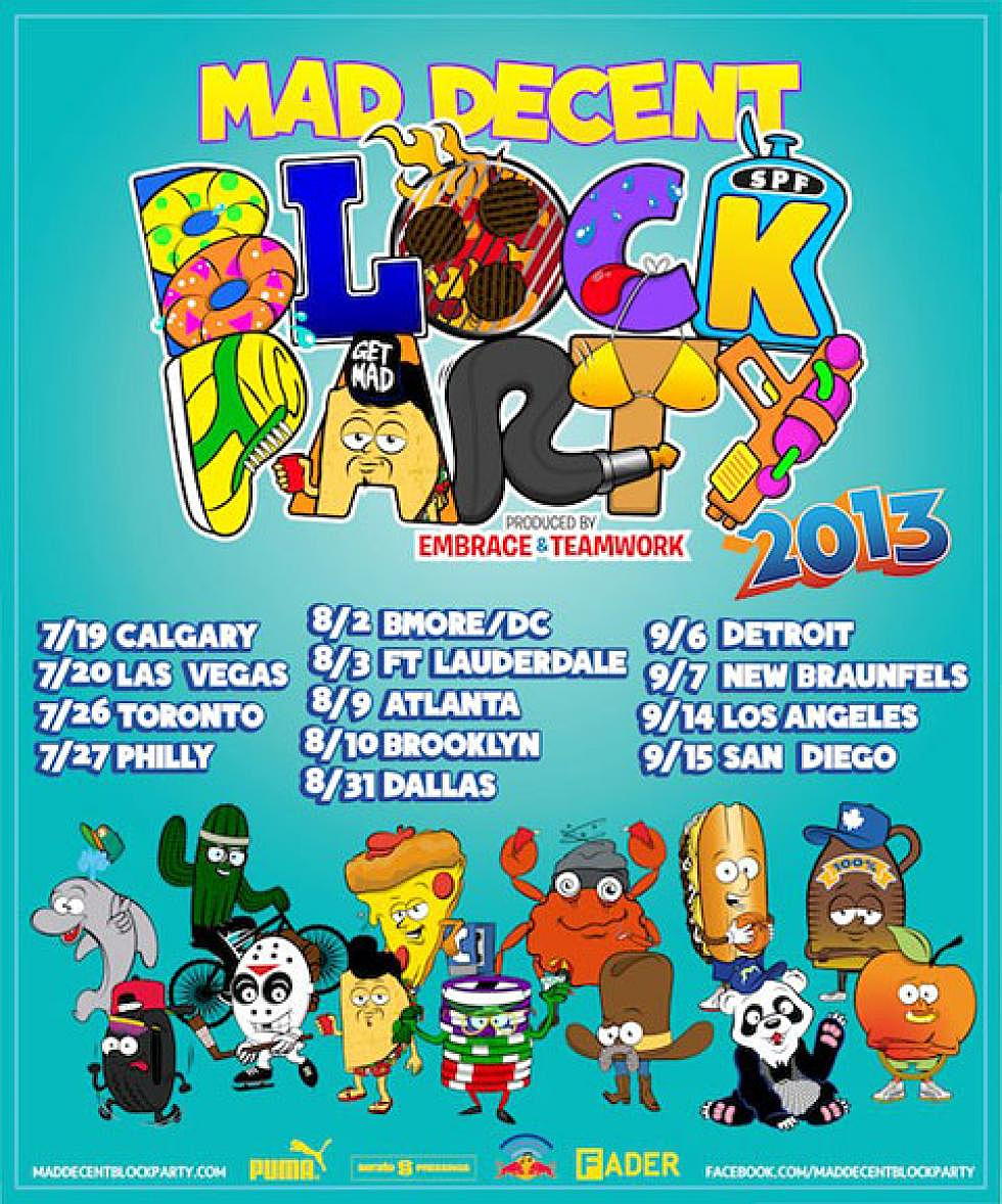 Mad Decent Block Party 2013 Dates Announced