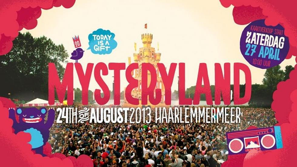 Mysteryland 2013 Lineup Announced