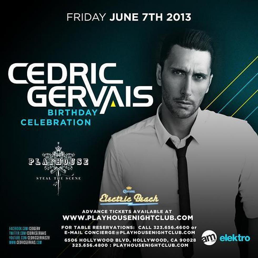 CONTEST: Win 2 tickets to Cedric Gervais + more @ Electric Beach at Playhouse Nightclub LA 6/7