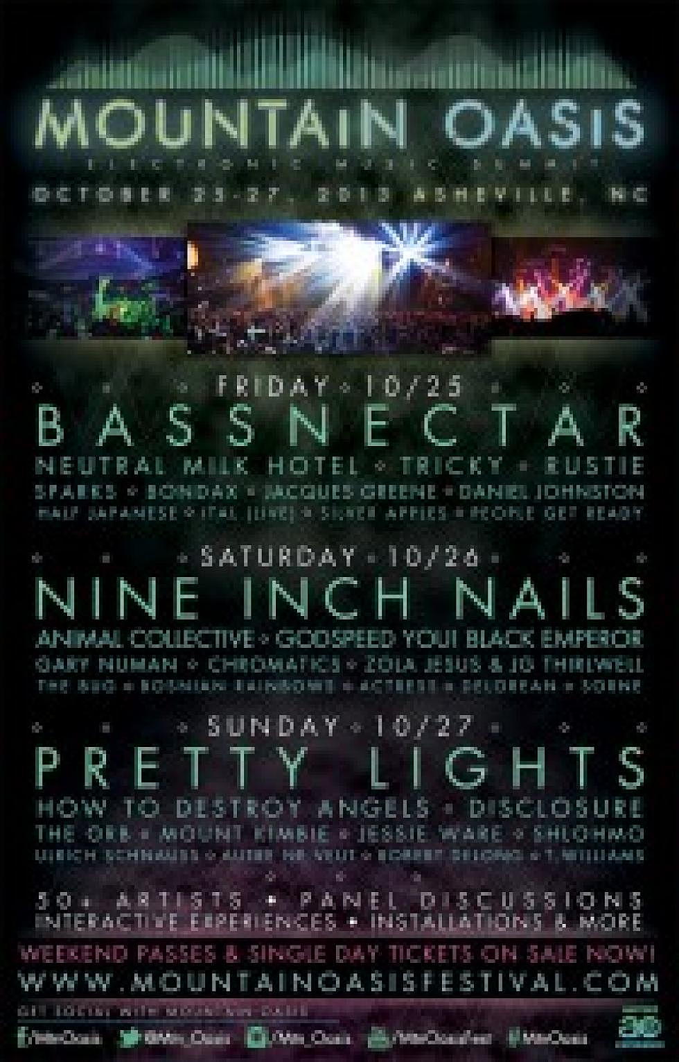 Mountain Oasis Electronic Music Summit announces part of its 2013 lineup